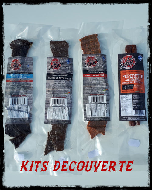 Ensembles découverte de nos jerky! (jusqu'à 20% de rabais)