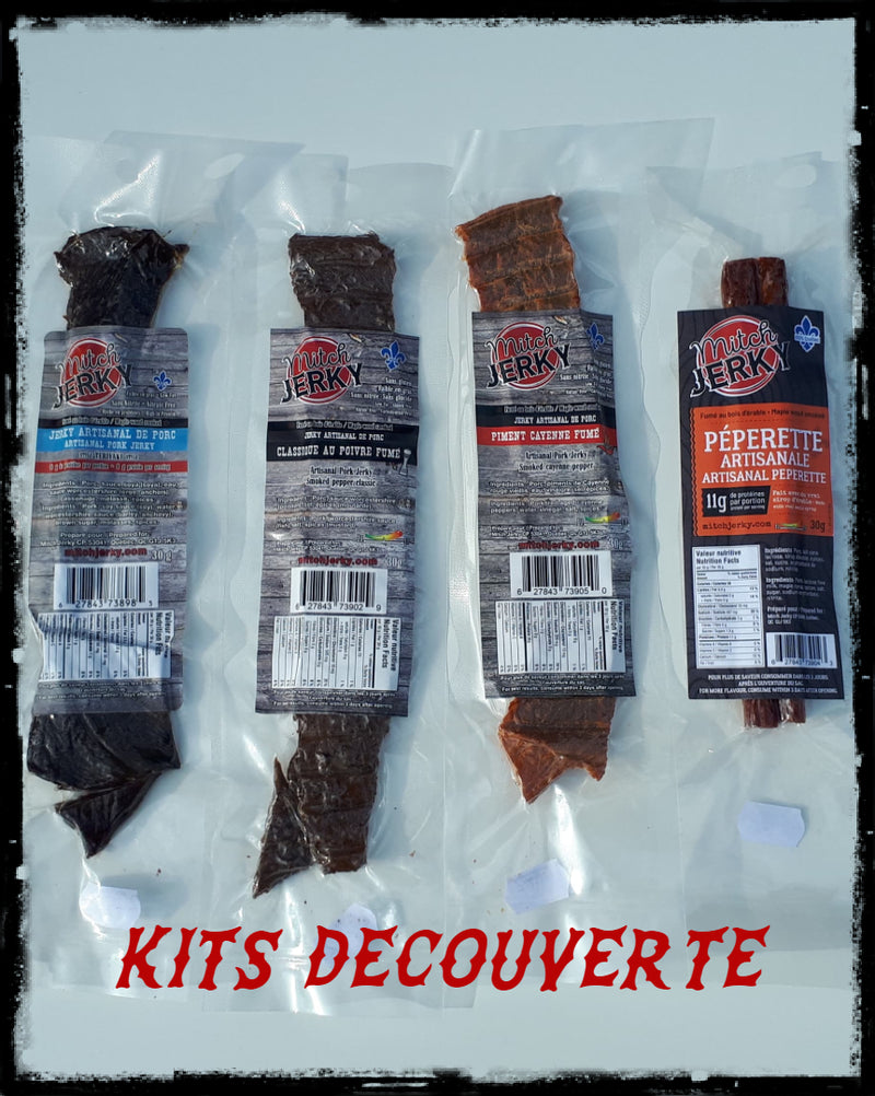 Ensembles découverte de nos jerky! (jusqu'à 20% de rabais)