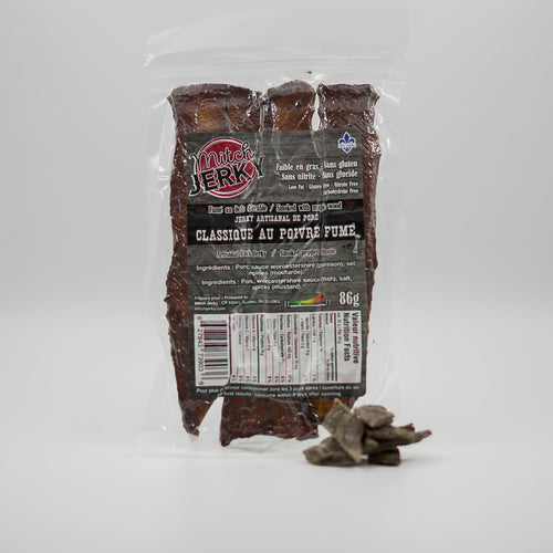 Jerky Classique au Poivre fumé